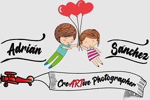 fotógrafos de bodas - logo de Adrián Sánchez