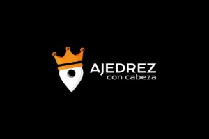 Ajedrez con Cabeza, logo