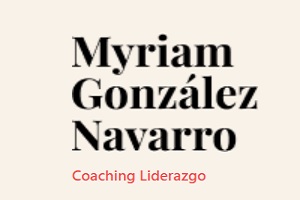 logo de Myriam González Navarro Coach