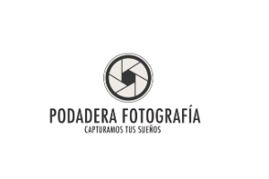 fotógrafos de bodas - logo de Podadera fotografía