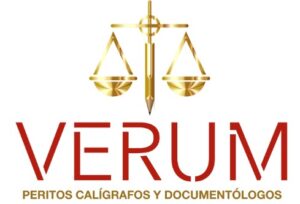 VERUM perito caligrafia logo