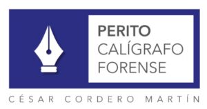 peritos calígrafos - logo de Perito Calígrafo Forense César Cordero Martín