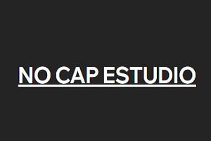 mejores estudios de grabación - logo de No Cap Estudio