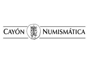 Cayón Numismática, logo