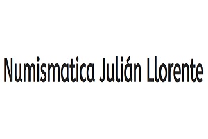 Numismática Julián Llorente, logo