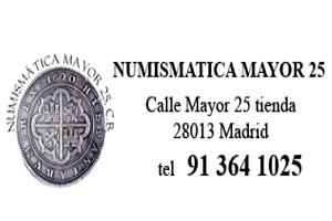 Numismática Mayor 25, logo